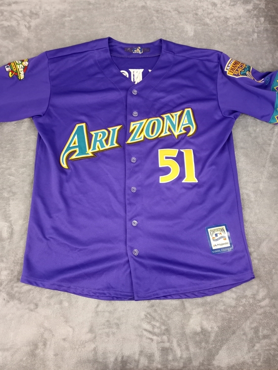 Majestic Other - Majestic Arizona Diamondbacks Men's Vintage 2001 Words Series Baseball Jersey